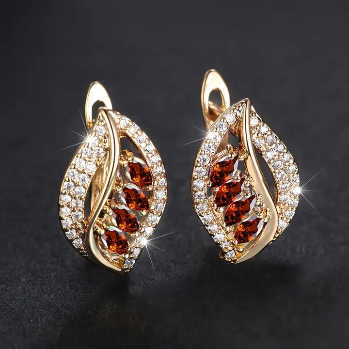 Isola Caelurelle Gold Earrings