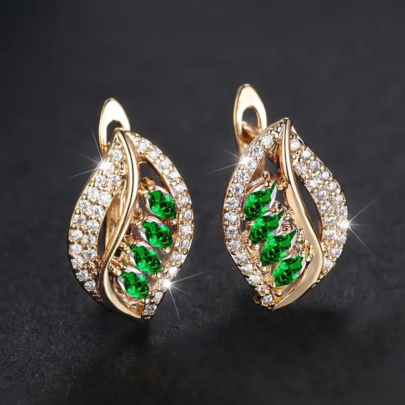 Isola Caelurelle Gold Earrings