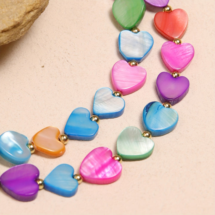 Rainbow Heart Necklace
