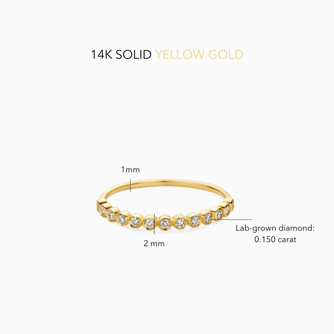 Gael's Jewels - Diamond Bubble Ring