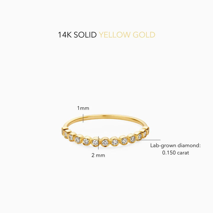 Gael's Jewels - Diamond Bubble Ring