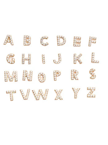 Initial Earring 1pc