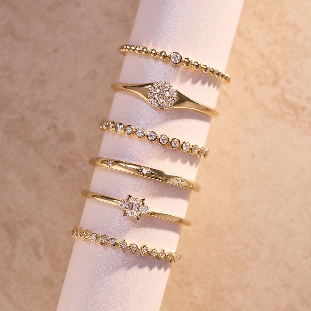 Gael's Jewels - Diamond Bubble Ring