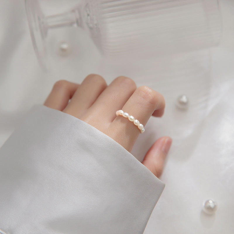 Natural Baroque Pearl Ring