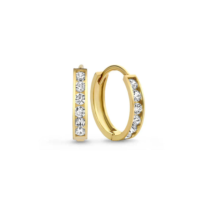 Dara Brillane Stone Earrings Set