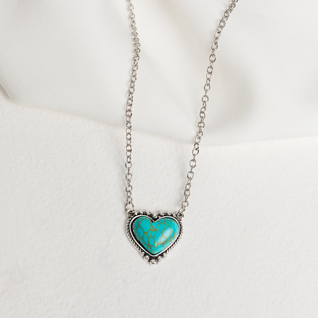 Turquoise Heartbeat Necklace