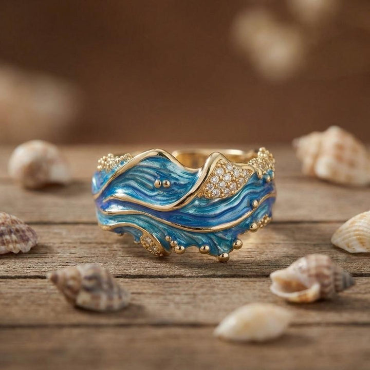 Miralys | Antique wavy ring