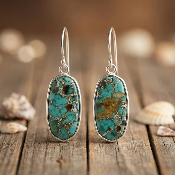 Aegea | Turquoise Waves Earrings