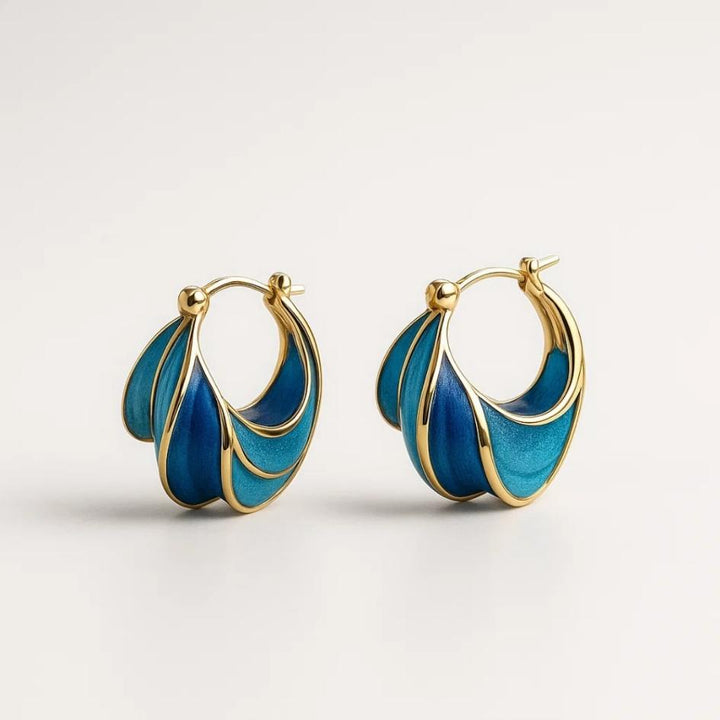 Delaya | Enameled morning waves