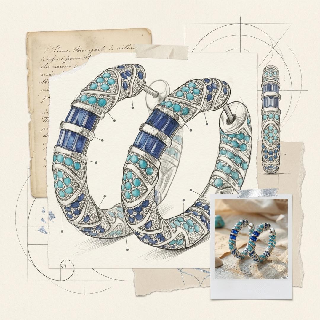 Asteria | Tidal Earrings