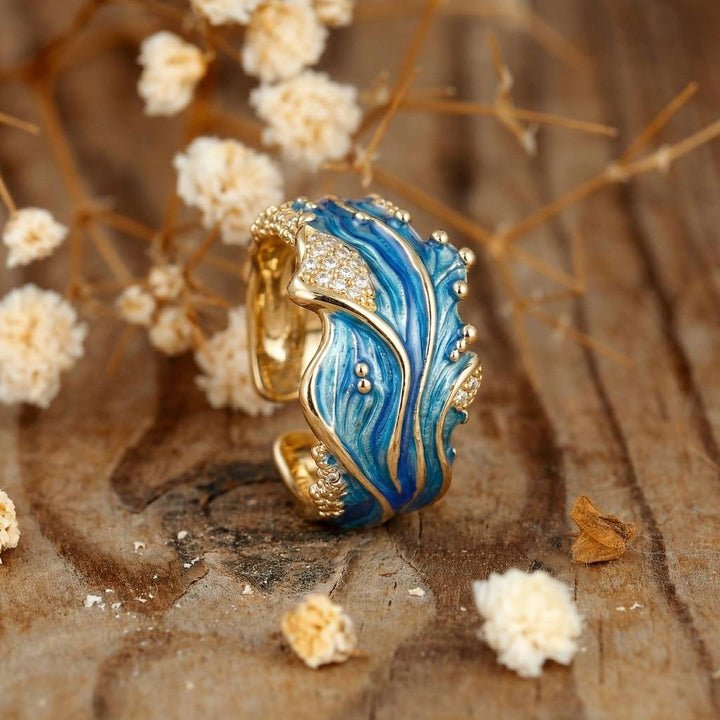Miralys | Antique wavy ring