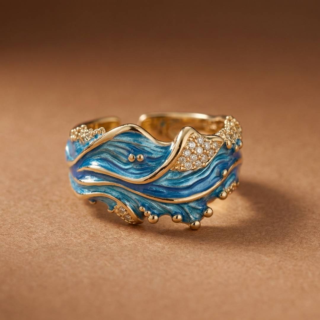 Miralys | Antique wavy ring