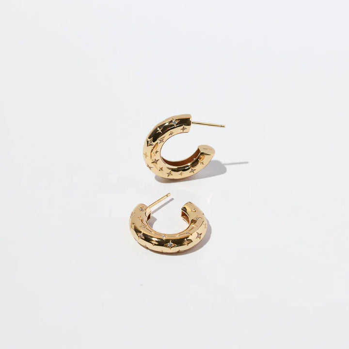 Cosmic Hoop Earrings