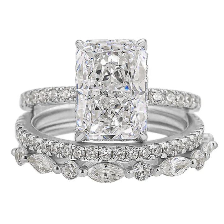 Jaily 3PC Wedding Ring Set