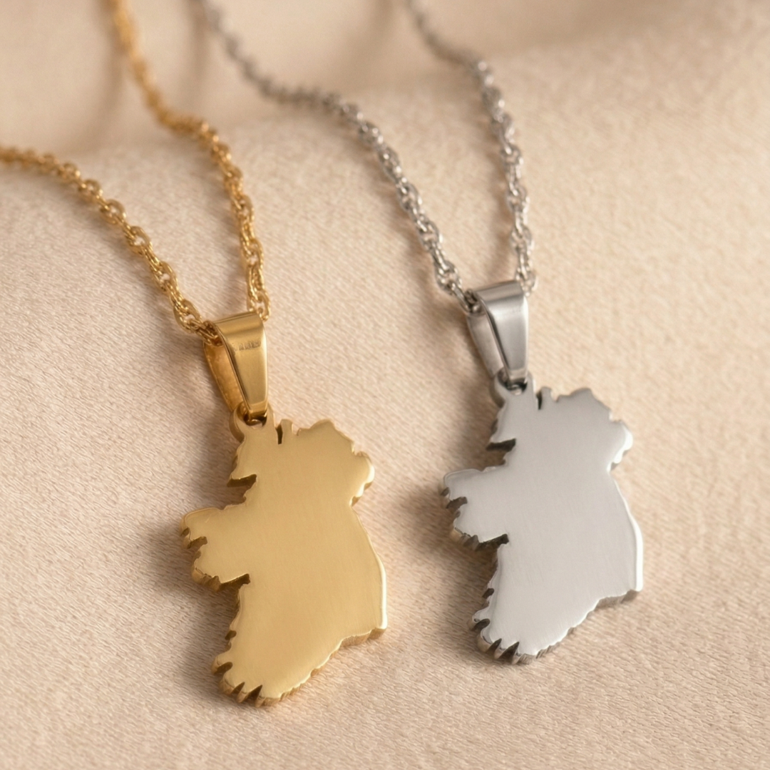 Ireland Map Necklace
