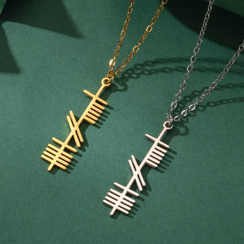 Meaningful Ogham Necklace