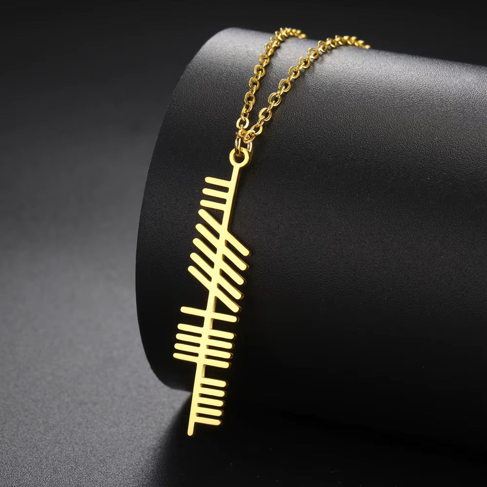 Meaningful Ogham Necklace