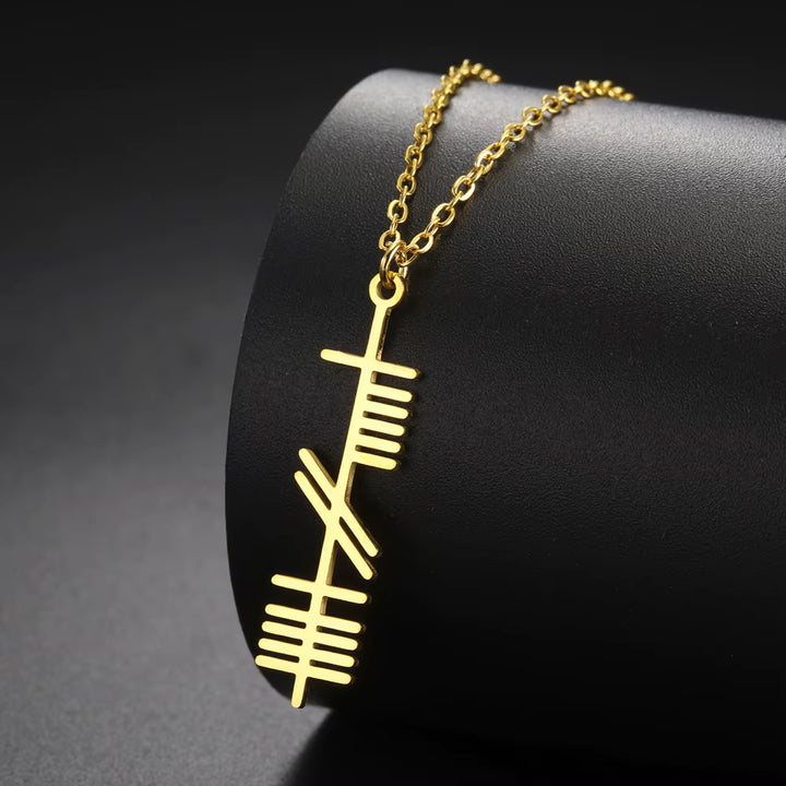 Meaningful Ogham Necklace