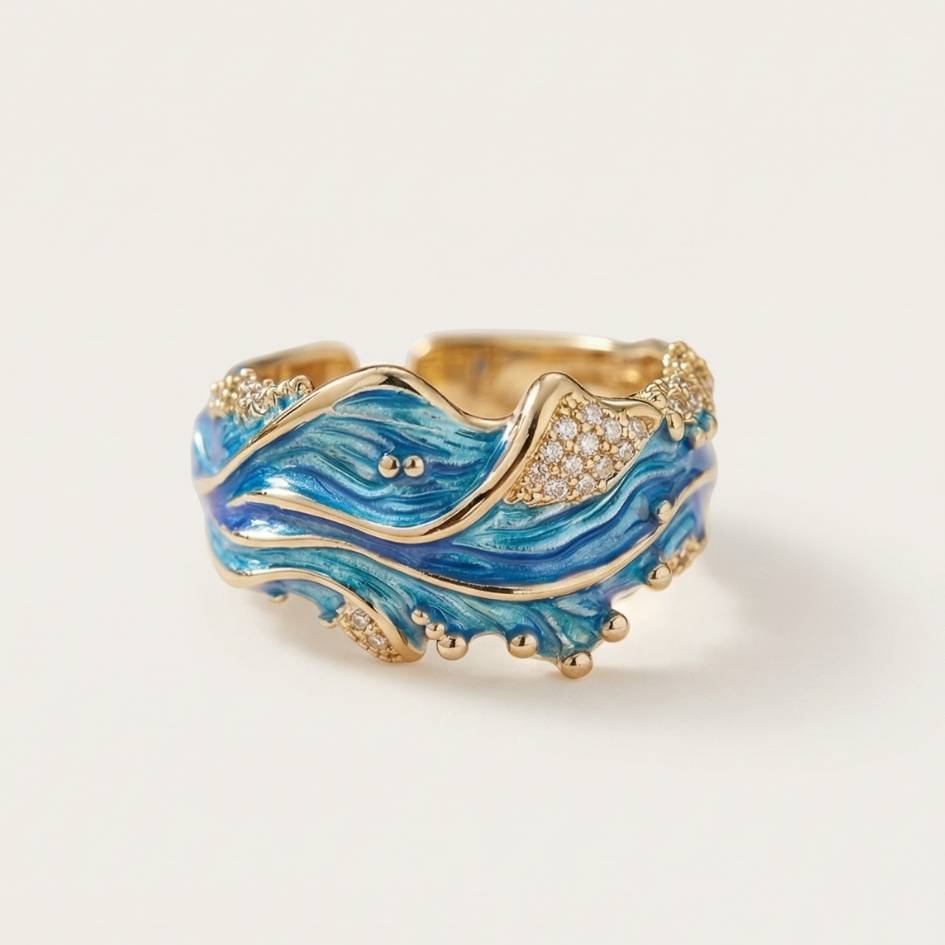 Miralys | Antique wavy ring