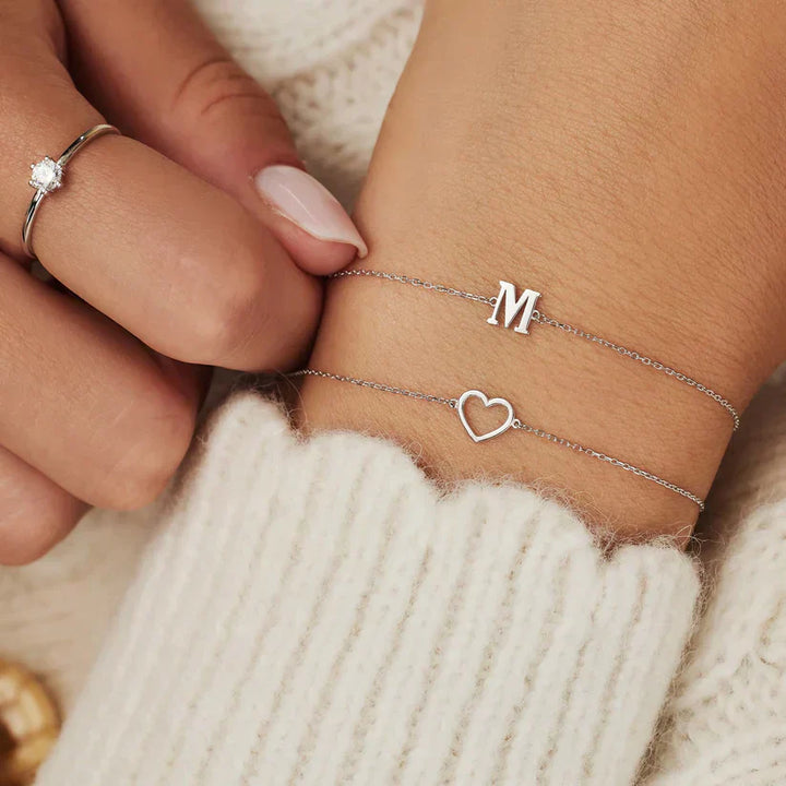 Vita Signa Initial Bracelet