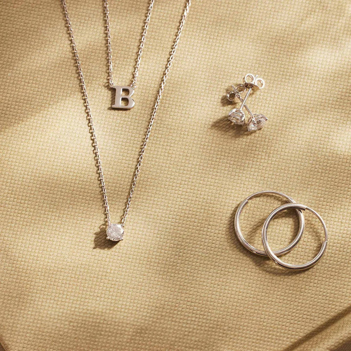 Cléa Moissanite Stone Necklace