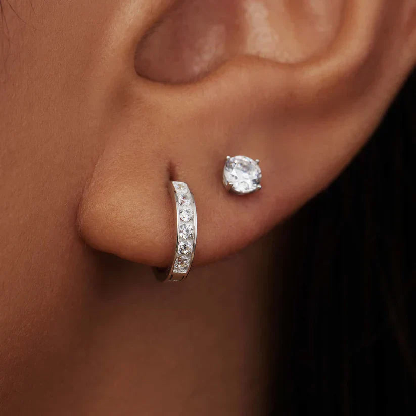 Dara Brillane Stone Earrings Set