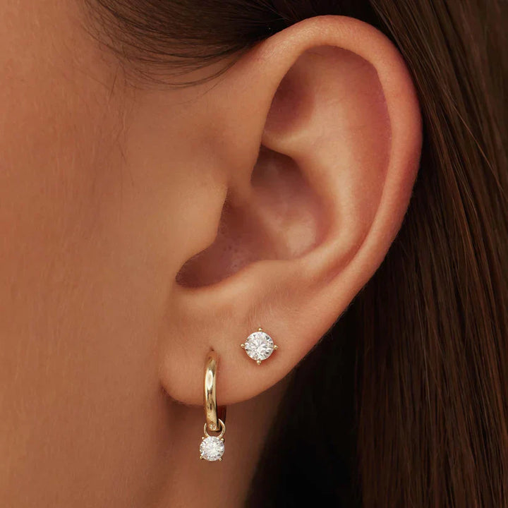 Larmes de Lune Stone Earrings Set