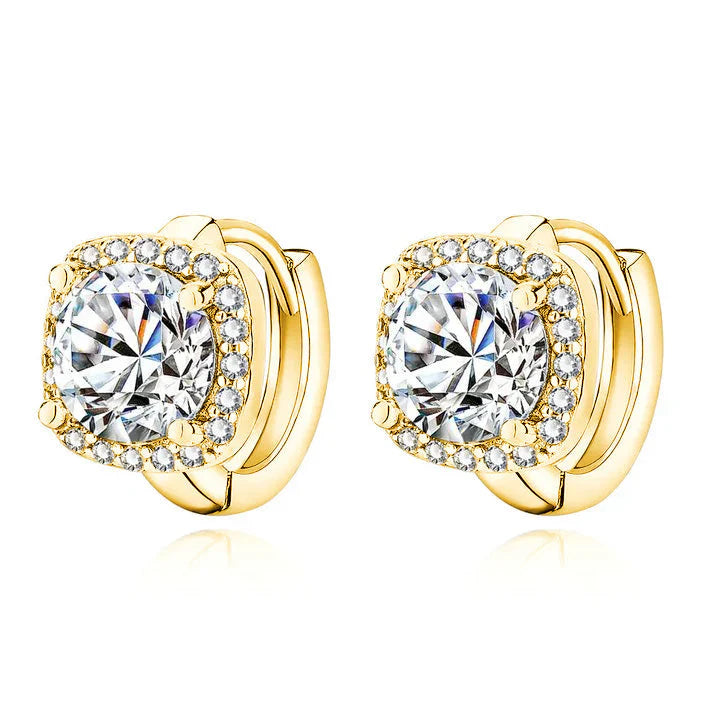 Nadine square earrings